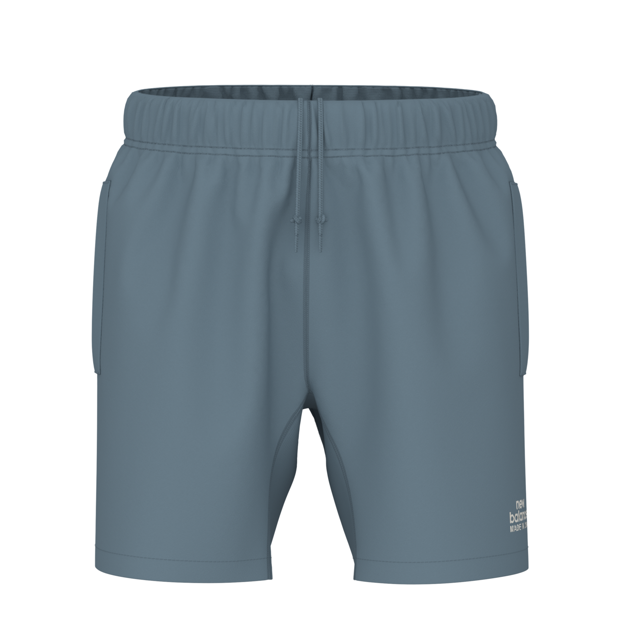 New Balance Men's Made in USA Core Shorts - Zinc Blue