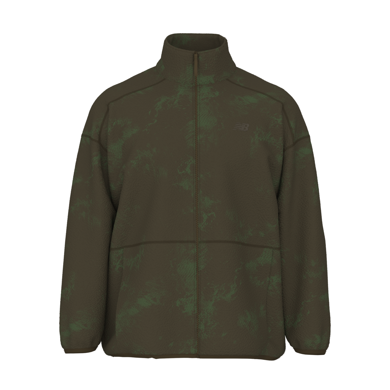 New Balance Men's High Pile Printed Jacket