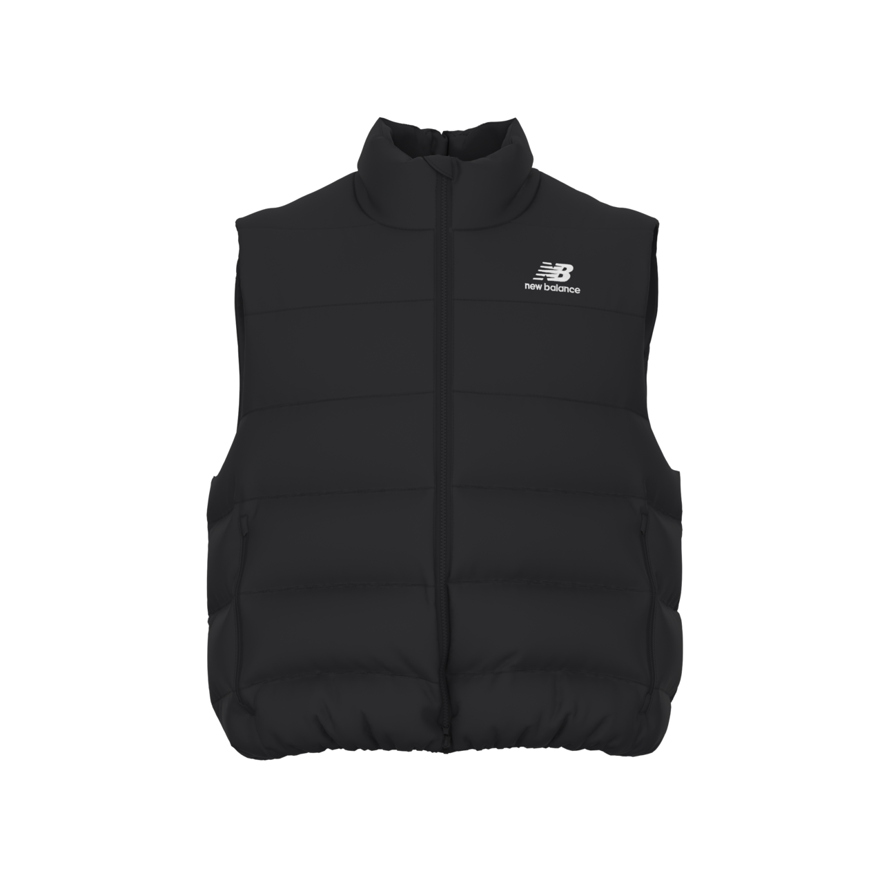 New Balance Men's Boston Puffer Vest - Black
