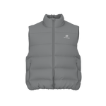 New Balance Men's Boston Puffer Vest - Slate Grey