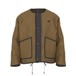 New Balance Men's Quilted Bomber - Bark
