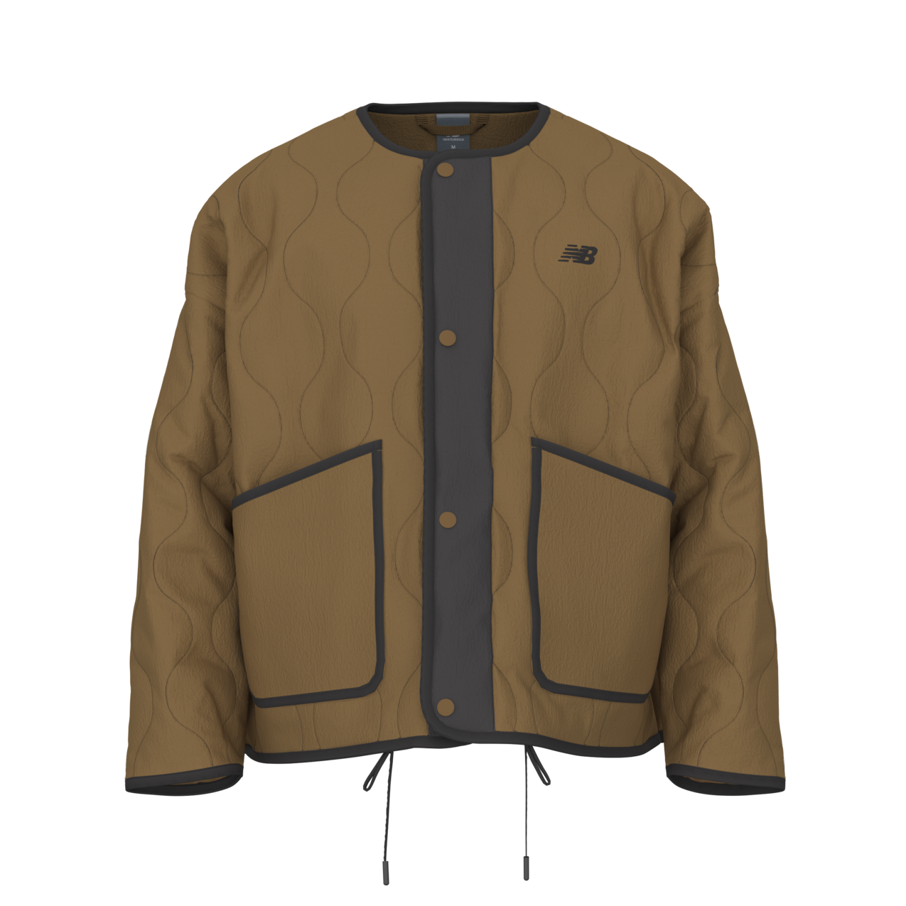 New Balance Men's Quilted Bomber - Bark
