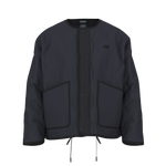 New Balance Men's Quilted Bomber - Dark Night