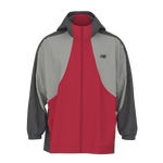 New Balance Men's Trackside FZ Windbreaker - Cherry Blast
