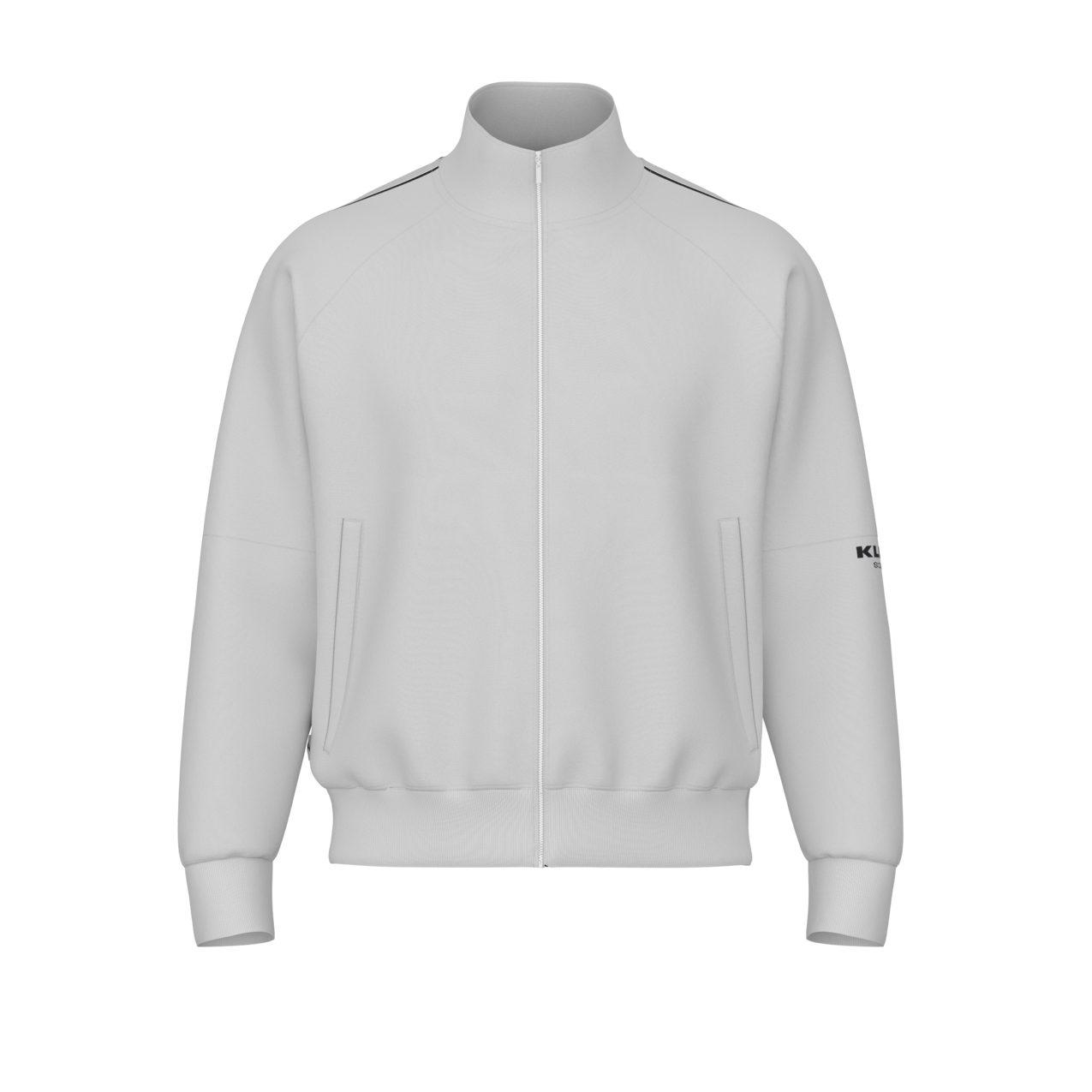 New Balance Men's Klutch Athletics Knit Track Jacket - White