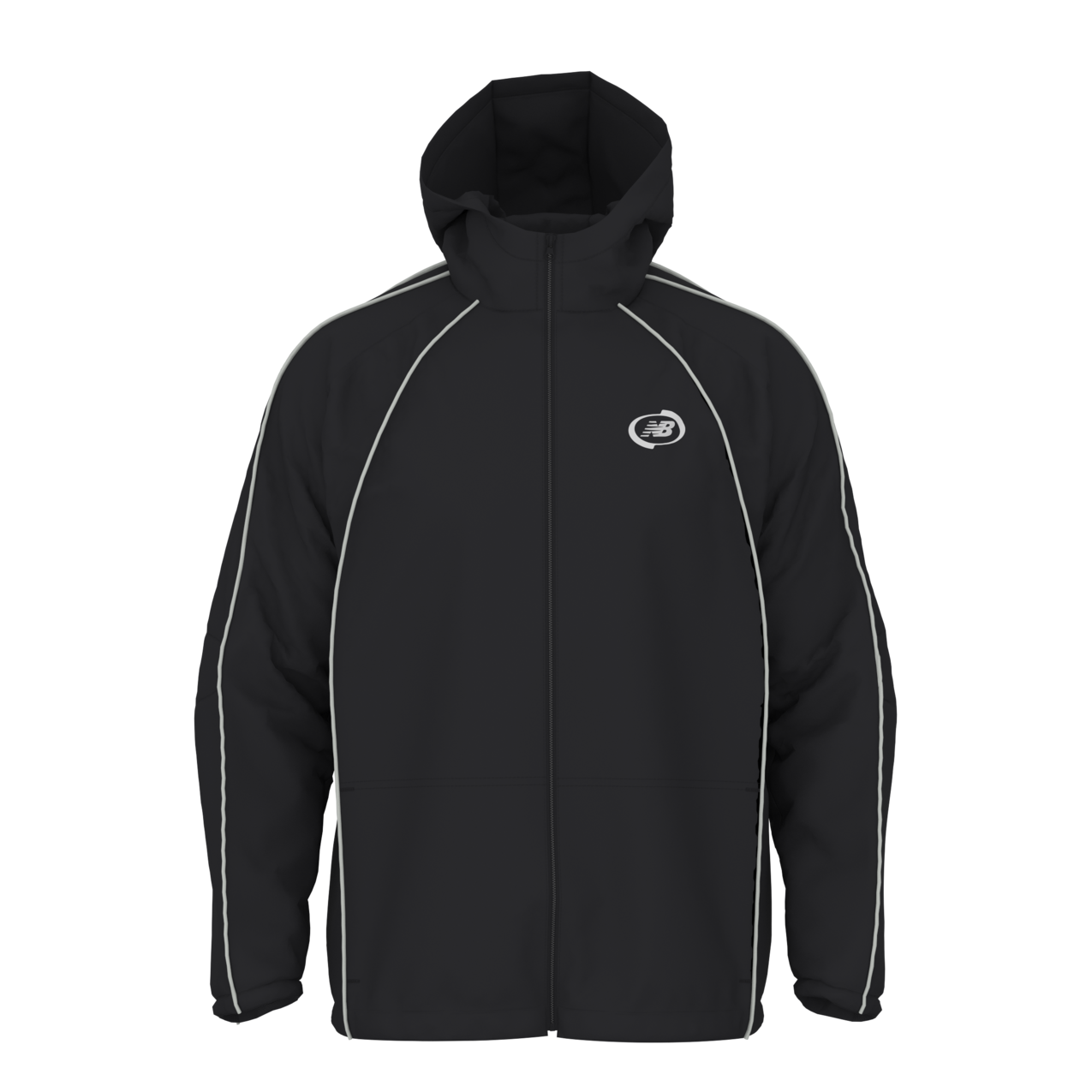 New Balance Men's Trackside Woven Jacket - Black