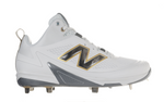 New Balance Ohtani v2 Mid Metal – White/Metallic Gold/Baseball Silver Grey