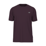 New Balance Men's Sport Essential T-Shirt - Black Ruby