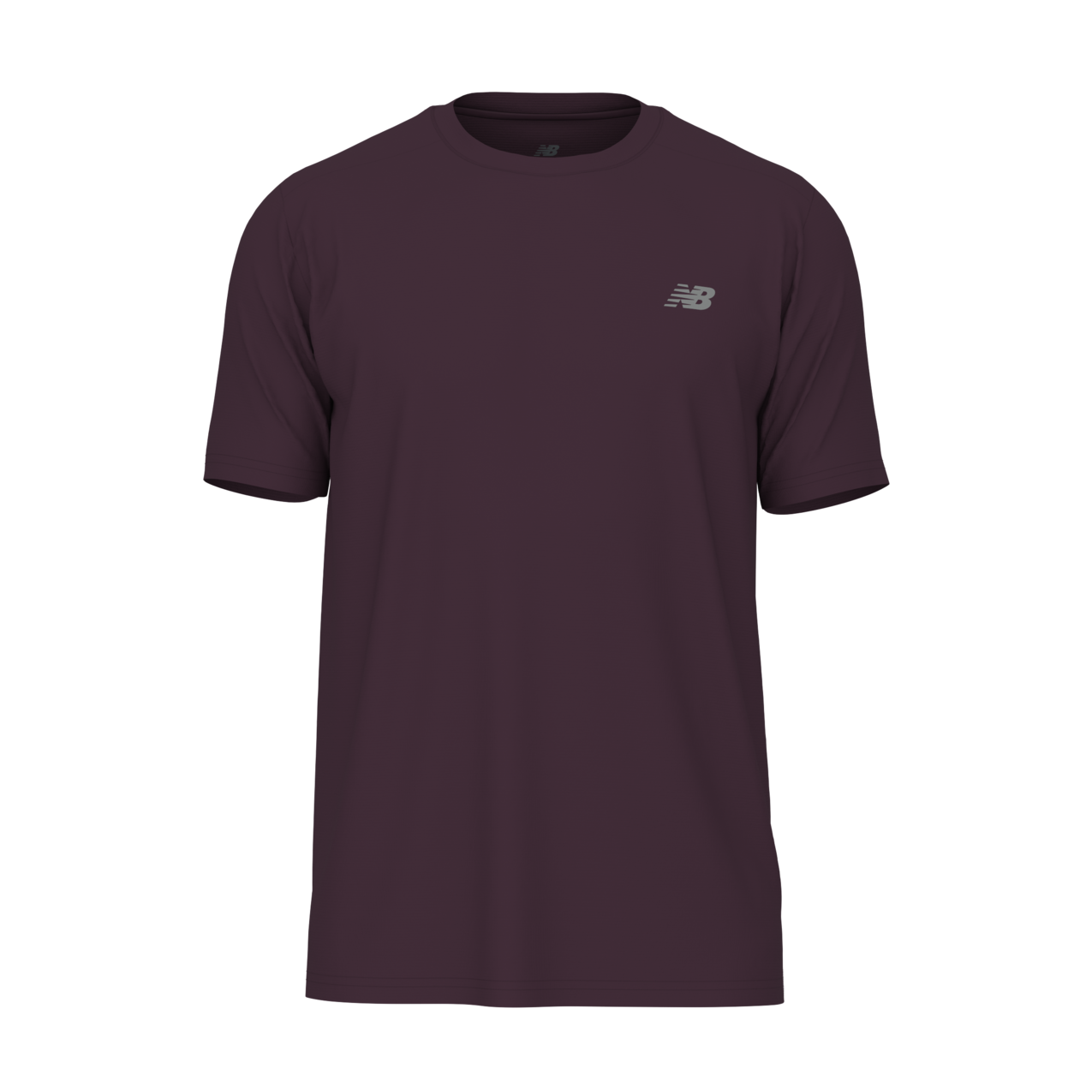 New Balance Men's Sport Essential T-Shirt - Black Ruby