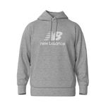 New Balance Men's Sport Essentials Fleece Logo Hoodie - Grey