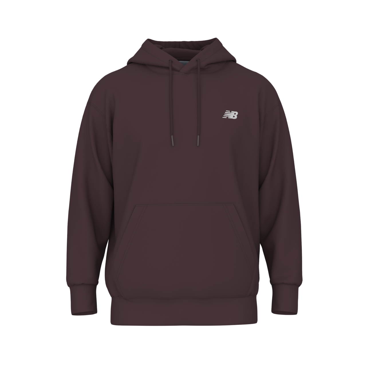 New Balance Men's Sport Essentials Fleece Hoodie - Cherry Leather