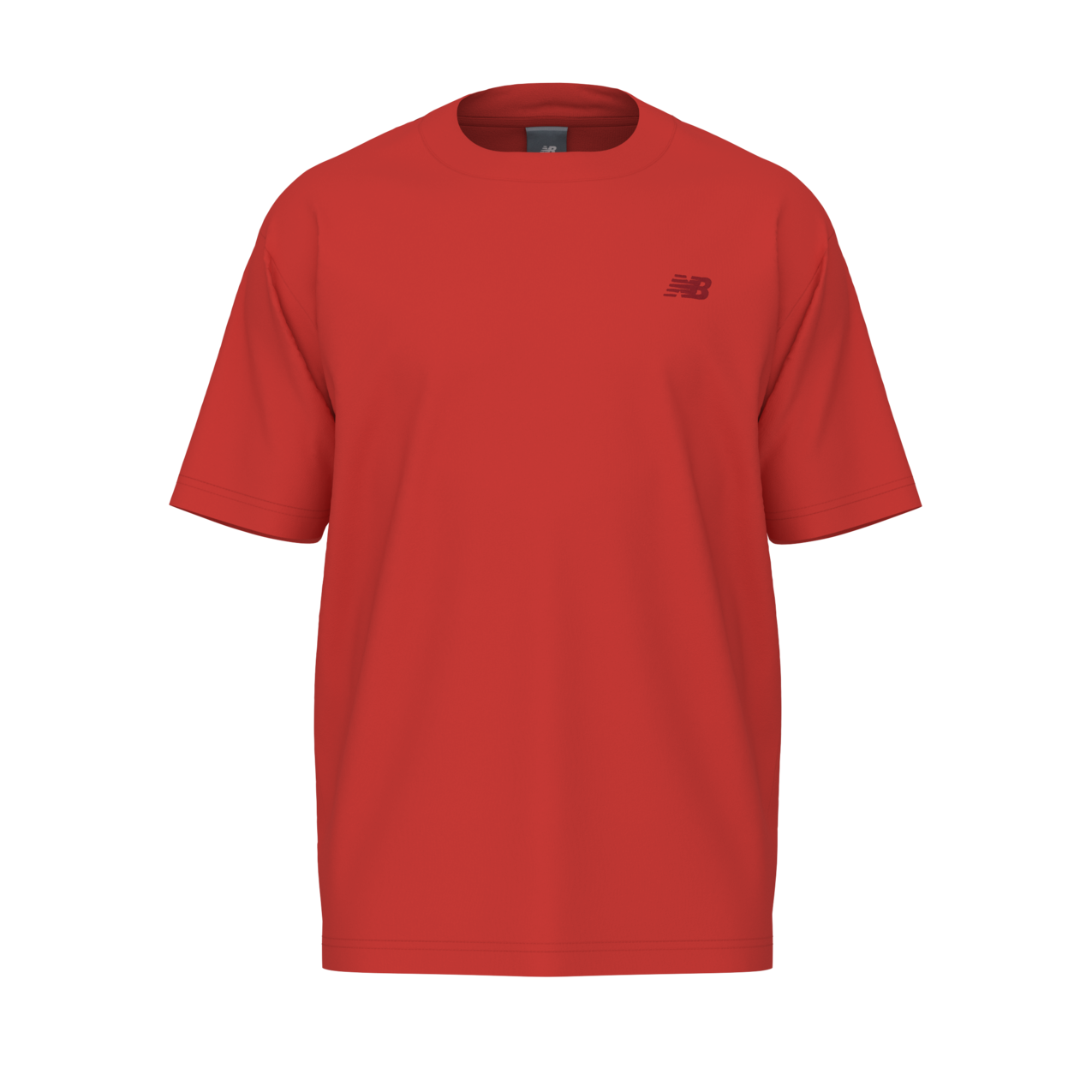 New Balance Men's Athletics Cotton T-Shirt - Neo Flame