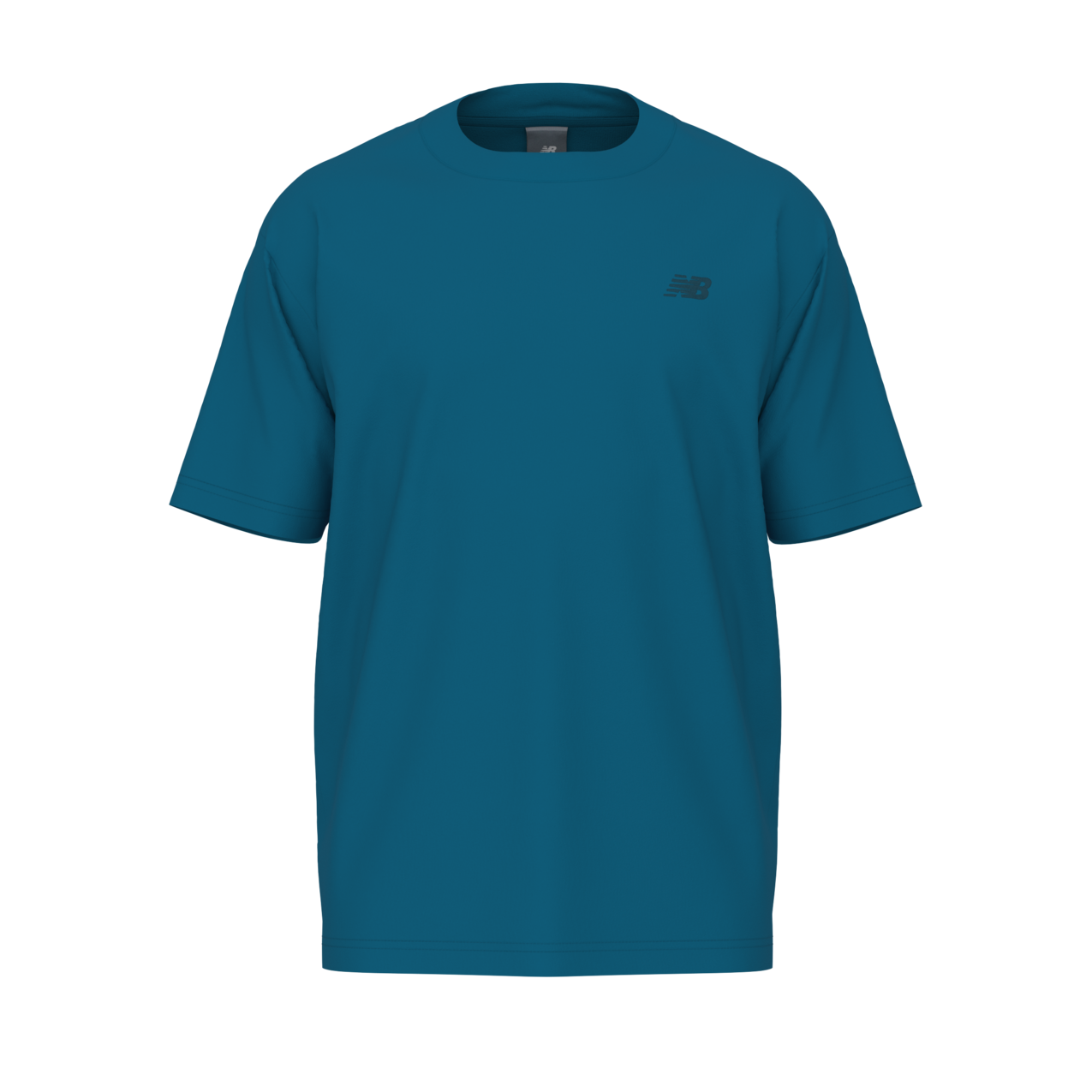 New Balance Men's Athletics Cotton T-Shirt - North Sea