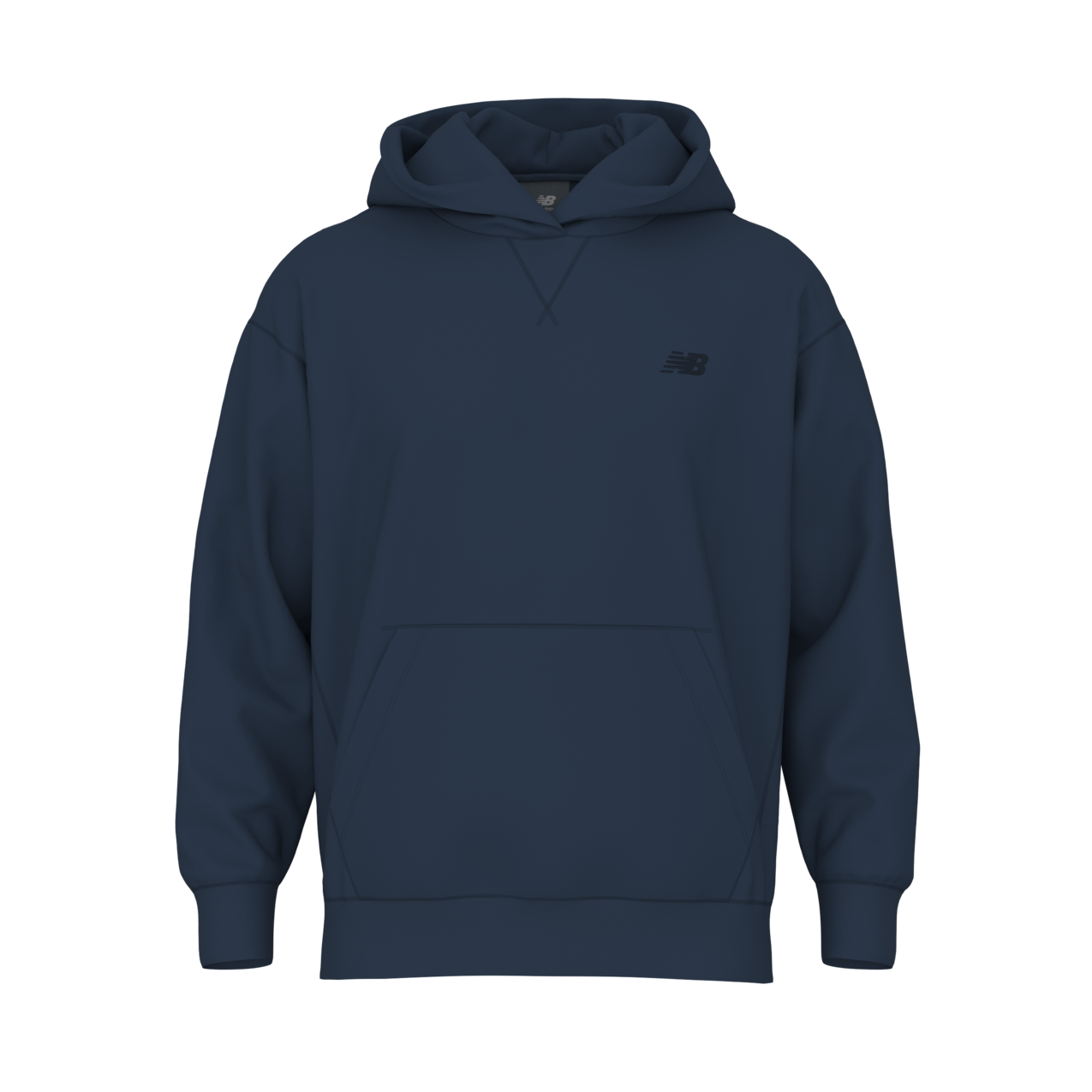 New Balance Men's Athletics French Terry Hoodie - Blue