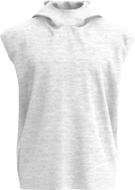 New Balance BP Sleeveless Lightweight Hoodie – Ash Heather