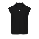 New Balance BP Sleeveless Lightweight Hoodie – Black