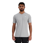 New Balance SS Jacquard BP T-Shirt – Athletic Grey