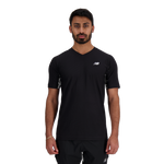 New Balance SS Jacquard BP T-Shirt – Black