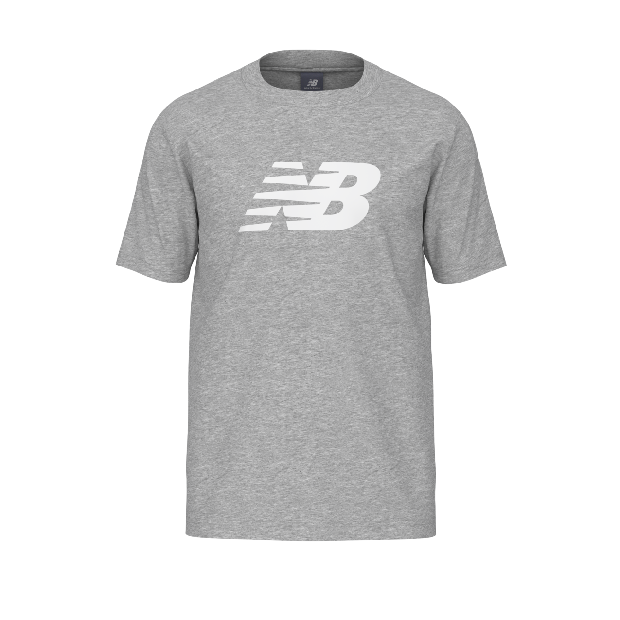New Balance Men's Sport Jersey Logo T-Shirt - Grey