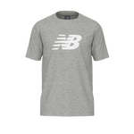 New Balance Men's Sport Jersey Logo T-Shirt - Boylston Grey Heather