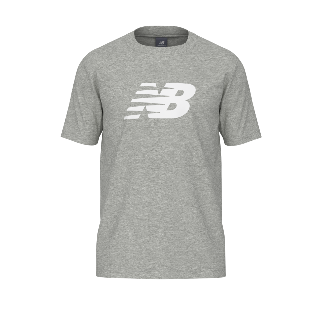 New Balance Men's Sport Jersey Logo T-Shirt - Boylston Grey Heather