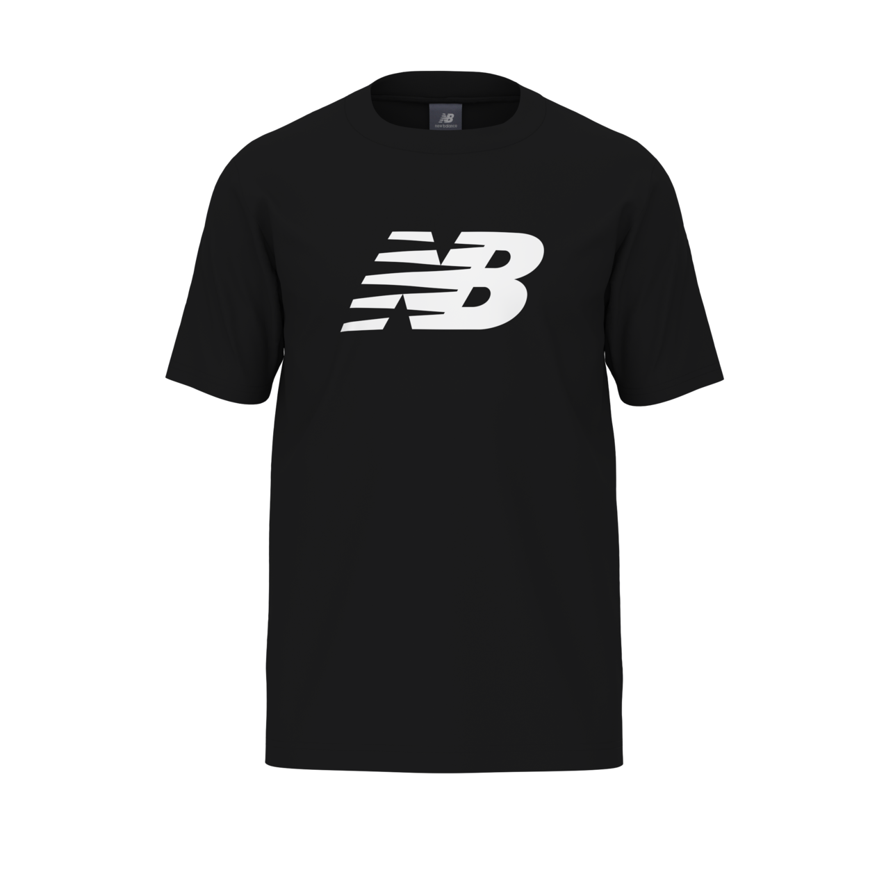 New Balance Men's Sport Jersey Logo T-Shirt - Black