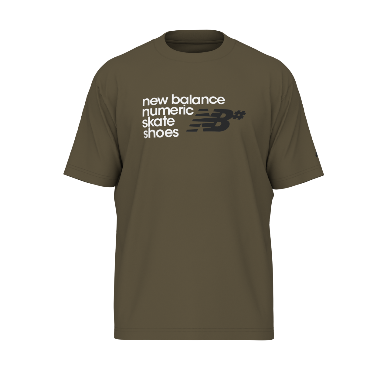 New Balance Men's Numeric Stacked Graphic T-Shirt - Wakame
