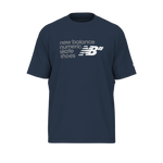 New Balance Men's Numeric Stacked Graphic T-Shirt - Nb Navy