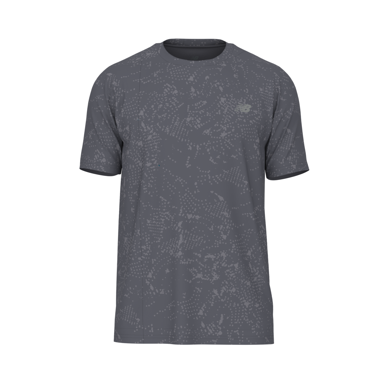 New Balance Men's Sport Essential Printed T-Shirt - Neptune Grey