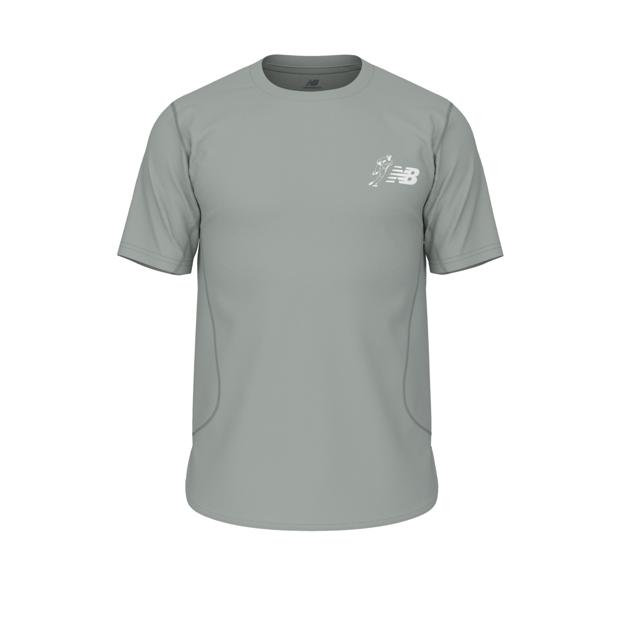 New Balance Shohei Performance Short Sleeve Top – Lone Star Grey