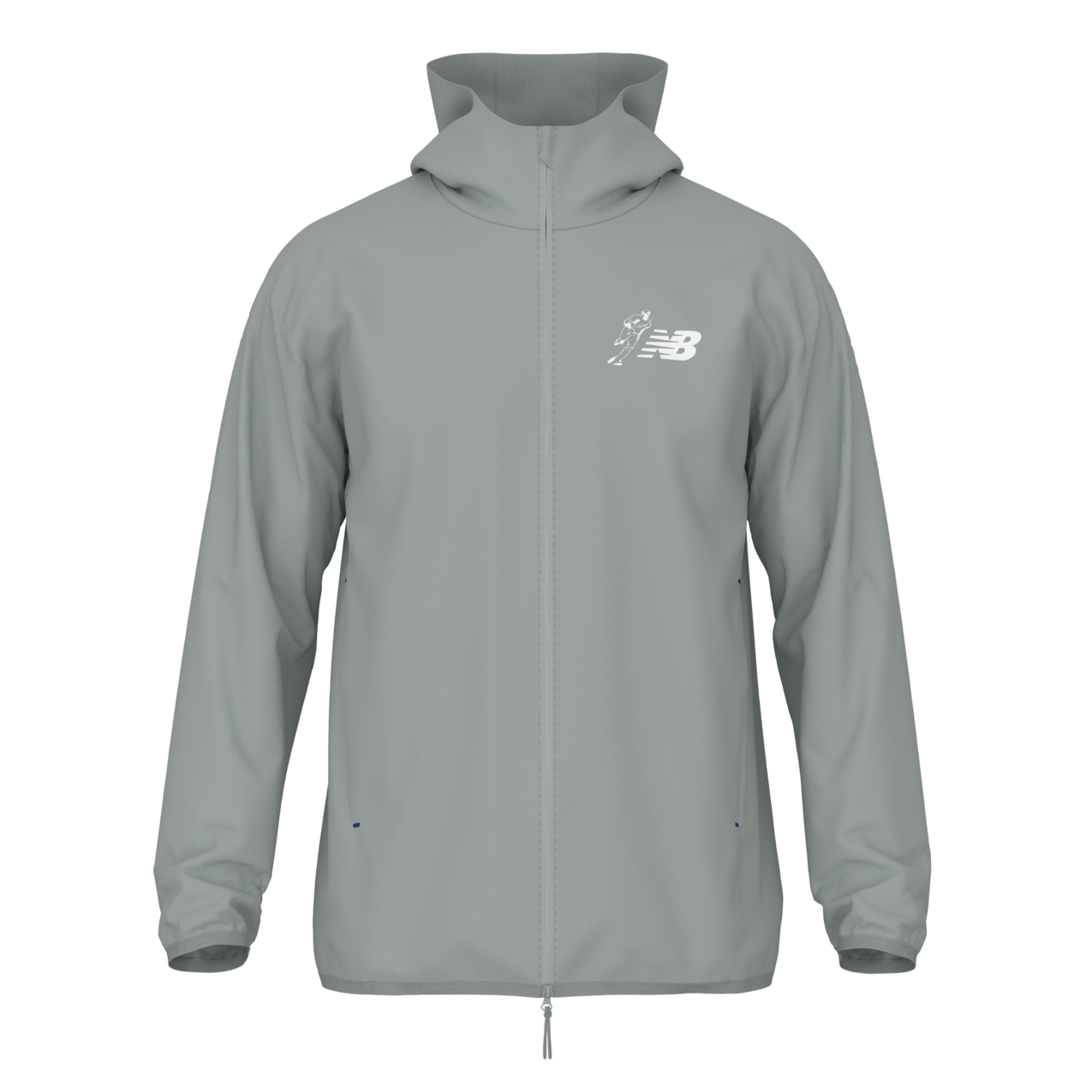 New Balance Shohei Performance Warm Up Jacket – Lone Star Grey
