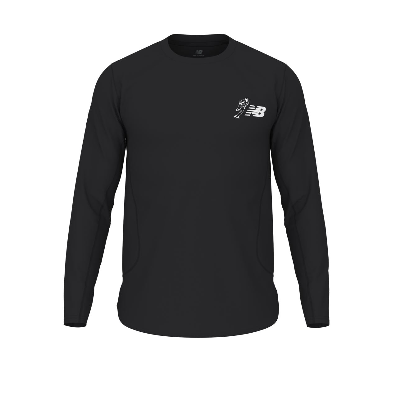 New Balance Shohei Performance Long Sleeve Top – Black