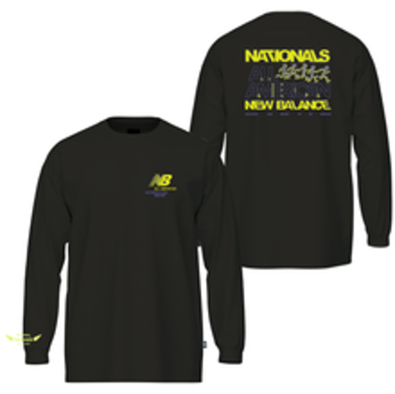 New Balance Men's New Balance Nationals Indoor All American Cotton Long Sleeve
