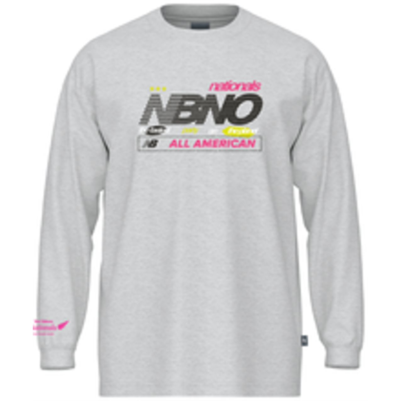 New Balance Men's NB Nationals Outdoor All American Cotton Long Sleeve