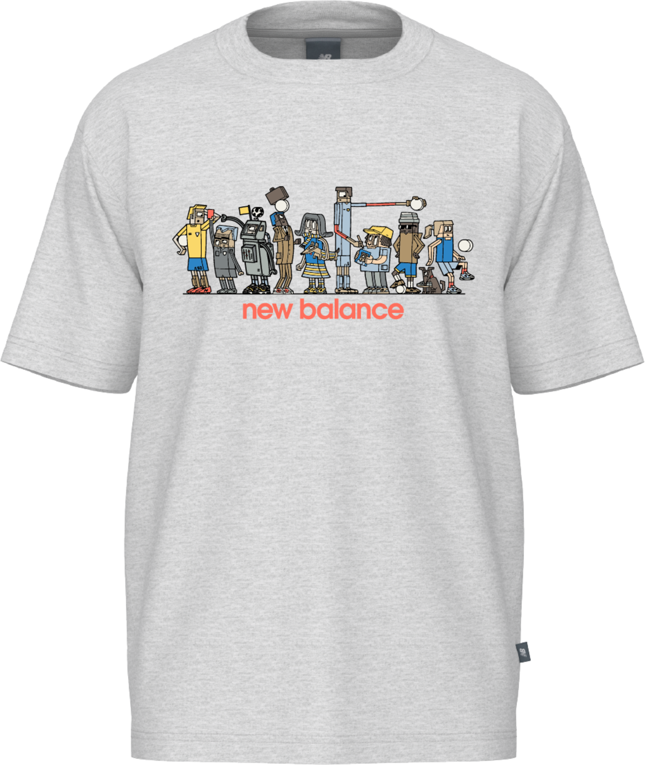 New Balance Men's Ghica Line Up Oversized T-shirt