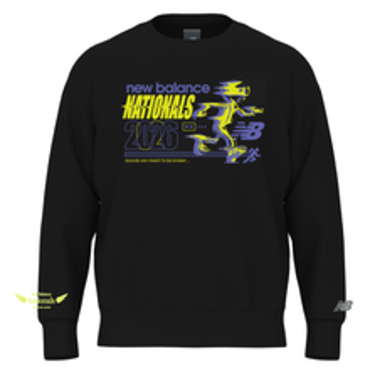 New Balance Men's New Balance Nationals Indoor Sport Essentials Fleece Crew