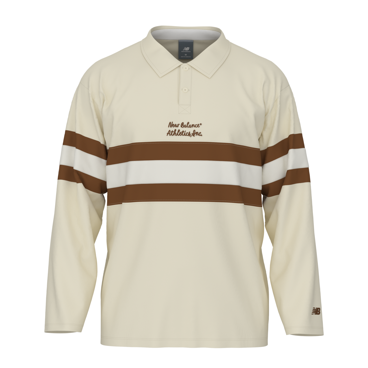 New Balance Men's Sport Legacy Rugby Shirt - Angora