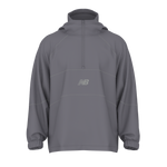 New Balance Men's Trackside Polar Fleece Hoodie - Off-Line Grey