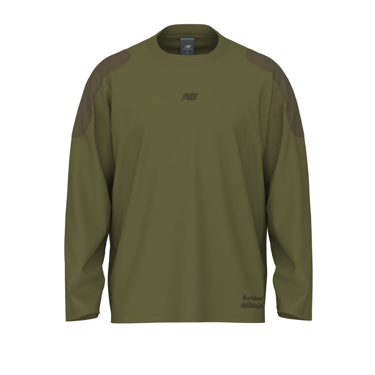 New Balance Men's Sport Legacy Graphic Long Sleeve - Sport Green