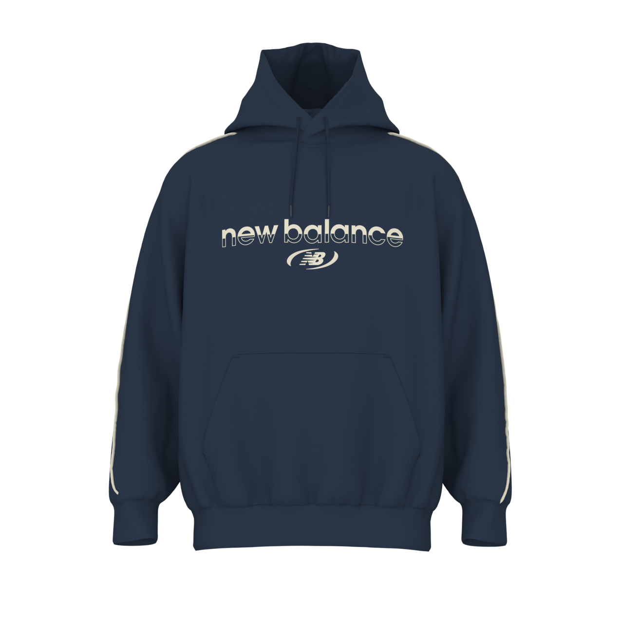 New Balance Men's Trackside Fleece Hoodie (2026) - Nb Navy
