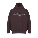 New Balance Men's Trackside Fleece Hoodie (2026) - Cherry Leather
