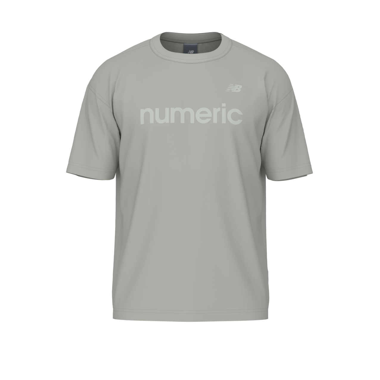 New Balance Men's Numeric Jersey T-Shirt - Boylston Grey