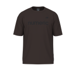 New Balance Men's Numeric Jersey T-Shirt - Black Coffee