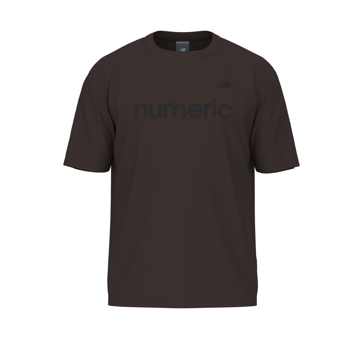 New Balance Men's Numeric Jersey T-Shirt - Black Coffee