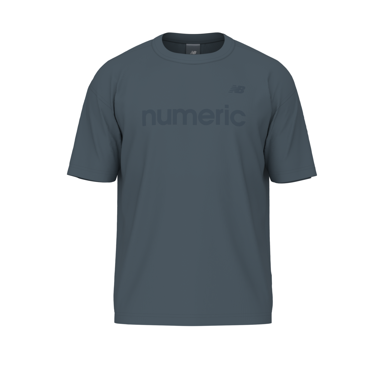 New Balance Men's Numeric Jersey T-Shirt - Shadow Blue