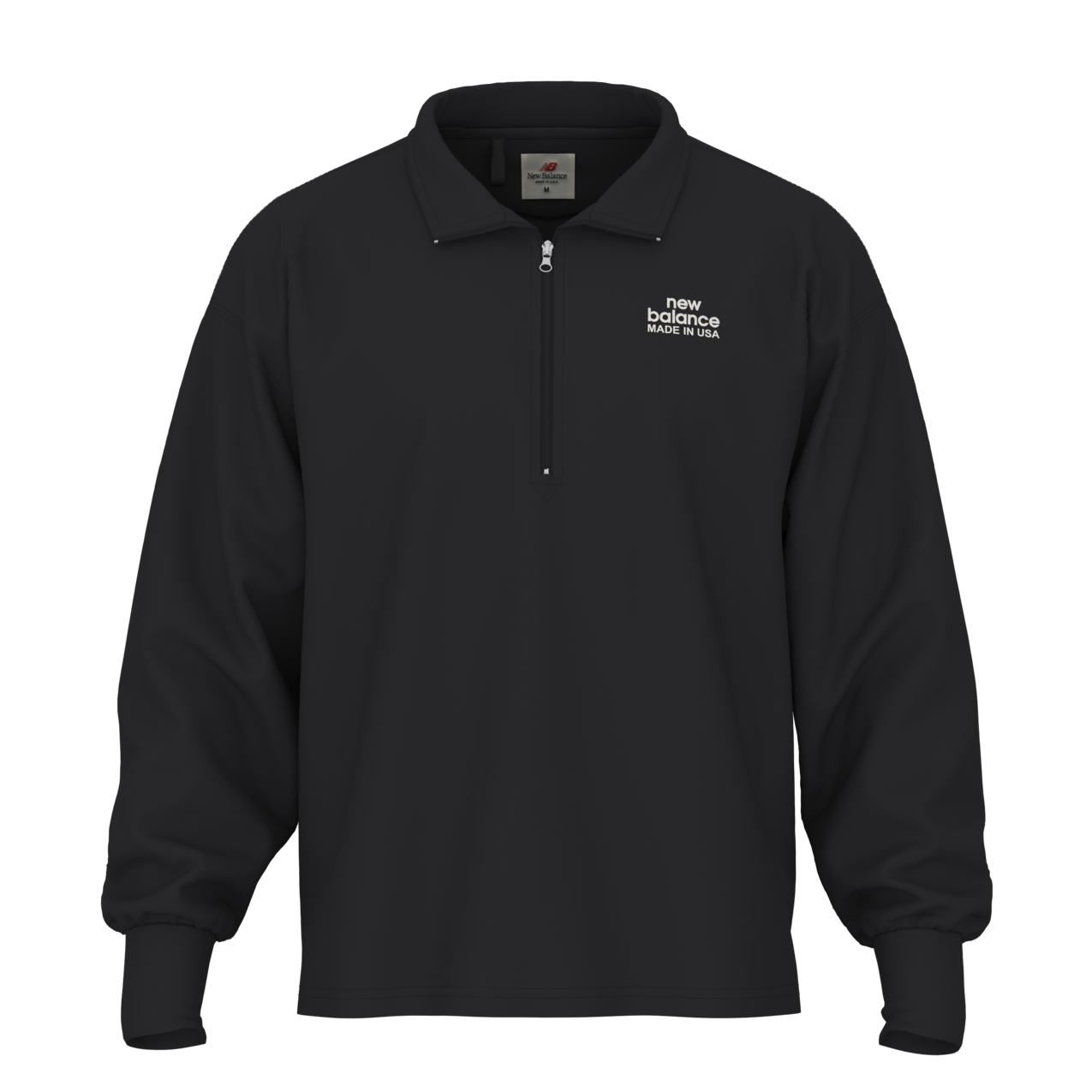 New Balance Men's Made in USA Core 1/4 Zip - Black