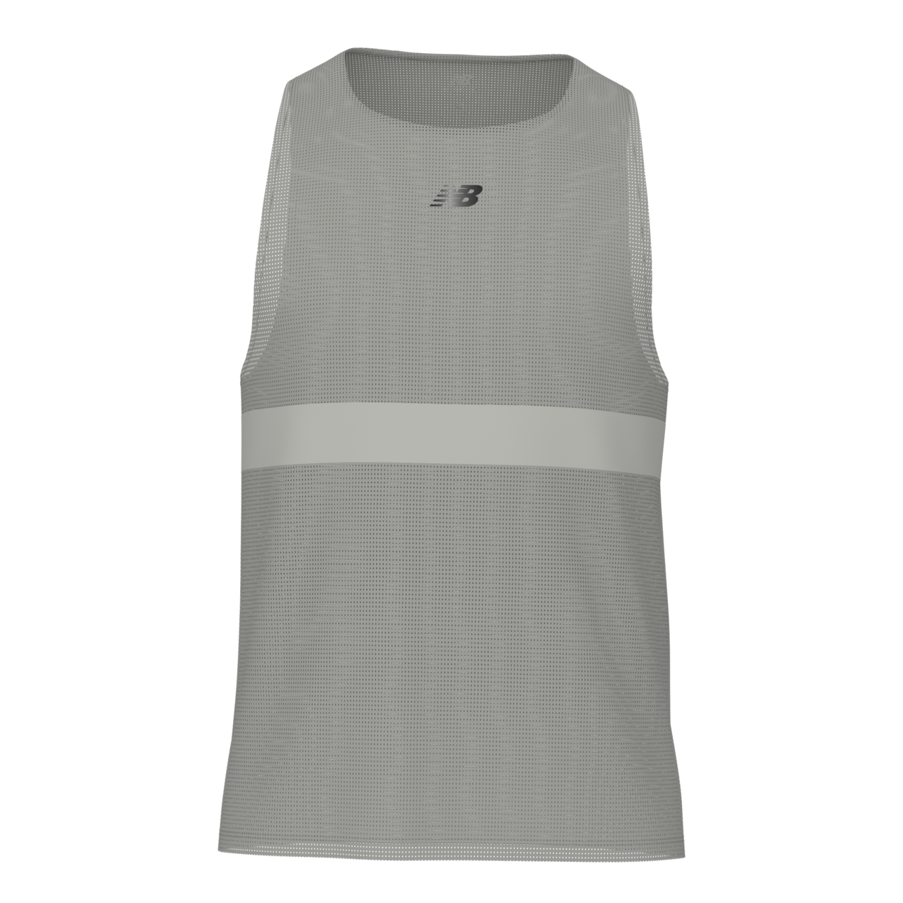 New Balance Men's RC Jacquard Tank - Boylston Grey