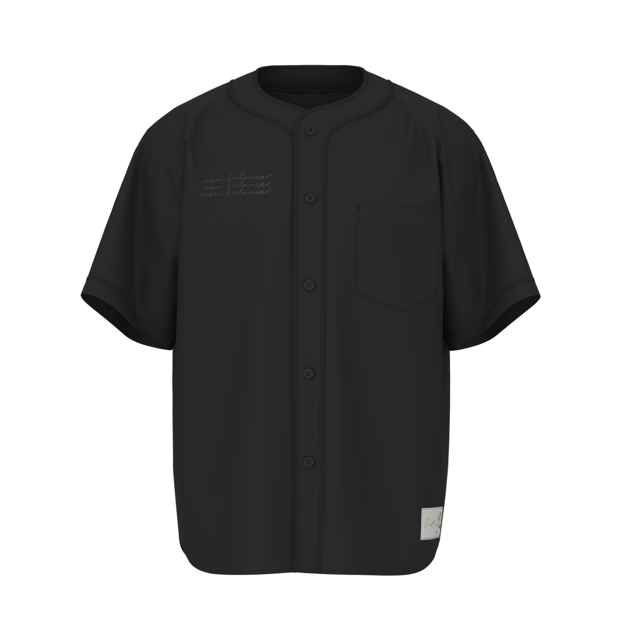 New Balance Men's Shohei Textured Baseball Shirt - Black