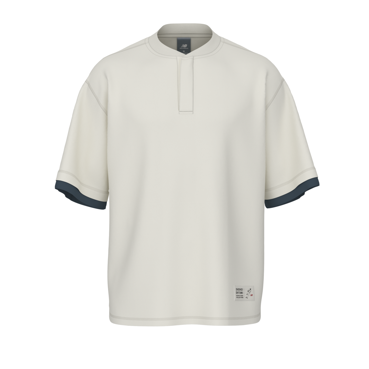 New Balance Men's Shohei Baseball Henley Top
