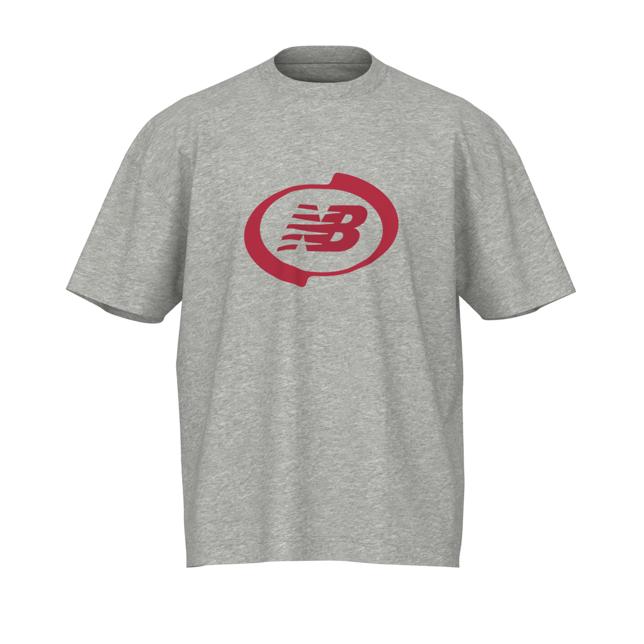 New Balance Men's Trackside T-Shirt - Boylston Grey Heather